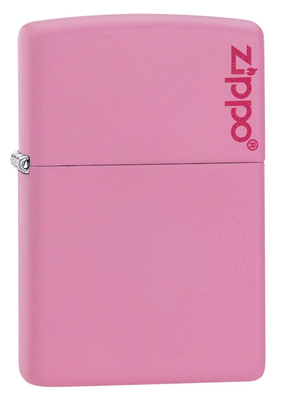 Classic Pink Matte Zippo Logo - USB & MORE