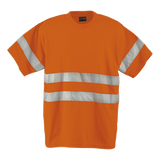 150g Poly Cotton Safety T-Shirt with tape - Barron|USBANDMORE