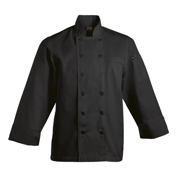 Mens Savona Long Sleeve Chef Jacket - Barron|USBANDMORE