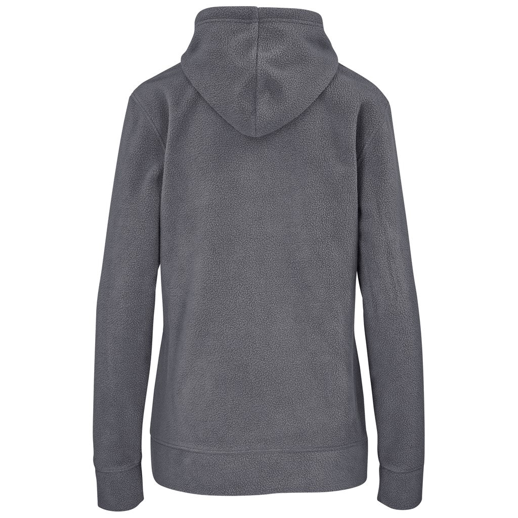 Girls Purple Polar Fleece Hooded Sweatshirt & Jogger Co-ord Sets main image 0