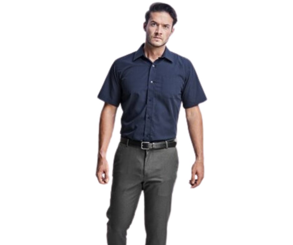 Mens Short Sleeve Kensington Shirtusbandmore USB & MORE