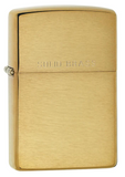 Zippo Classic Brushed Solid Brass - USB & MORE