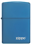 Classic High Polish Blue Zippo Logo Clippa Sales