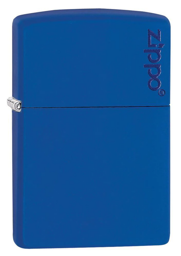 Classic Royal Blue Matte Zippo Logo - USB & MORE