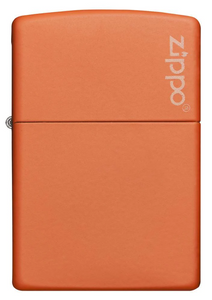 Classic Orange Matte Zippo Logo - USB & MORE