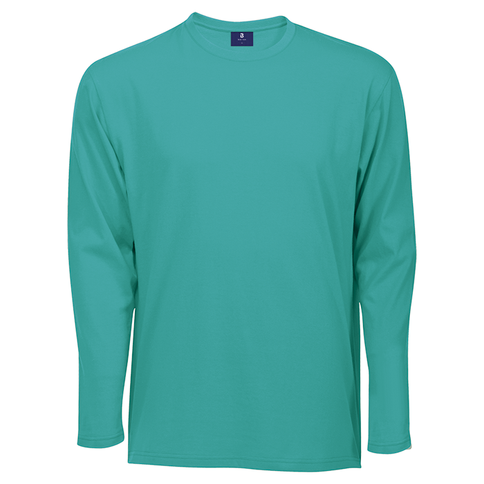 Mens Cotton T-Shirt | 145g Mens Long Sleeve T-Shirt – USB & MORE