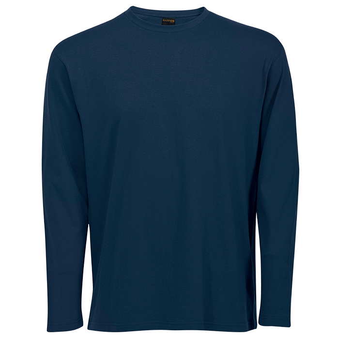 Mens Cotton T-Shirt | 145g Mens Long Sleeve T-Shirt – USB & MORE