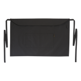 Barron Bistro Apron Black – Double Front Pocket with Pen Slot, Multi-Functional Pocket, One Size Fits All, Cloth Loop – 200g Poly Cotton Twill – SADC, SEDEX Certified | Usbandmore