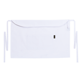 Barron Bistro Apron White – Double Front Pocket with Pen Slot, Multi-Functional Pocket, One Size Fits All, Cloth Loop – 200g Poly Cotton Twill – SADC, SEDEX Certified | Usbandmore