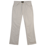 Barron Men's Stone 5 Pocket Chino – 245g Brushed Poly-Cotton Twill – Flat Front, Rivets, YKK Zip, Relaxed Jeans Style, Double-Stitched Pockets | Usbandmore