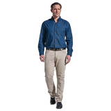 Mens Denver Denim Shirt Long Sleeve - Barron|usbandmore