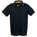 Mens Baxter Golfer - Barron Black/Yellow Barron |usbandmore