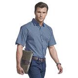Mens Unity Check Lounge Short Sleeve - Barron  |Usbandmore