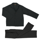 Barron Budget Poly Cotton Conti Suit (More Colors) Black Barron |usbandmore