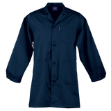Barron Poly Cotton Dust  Dark Navy Coat  Barron |usbandmore 