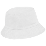 Floppy Poly Cotton Hat White– Lightweight Poly Cotton Twill with 4-Needle Stitched Sweatband, Oe