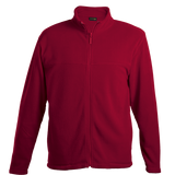 Mens Hybrid Fleece - Barron Red|usbandmore