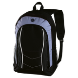 Arrow Design Backpack with Front Flap - Barron - USB & MORE