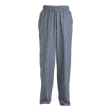 Chef Baggy Pants - Barron Navy White Check Barron |usbandmore