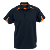 Mens Solo Golfer - Barron Black/Orange |Usbandmore