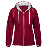 Ladies Harvard Hoodie - Barron Red |USBANDMORE