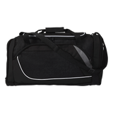 BARRON Sports Bag with Shoe Compartment Black – 600D Polyester, Multiple Zippered Pockets, Separate Shoe Storage, Adjustable Strap, 57 x 27 x 29cm | Usbandmore