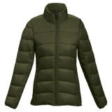 Ladies Stratford Jacket – 55g Nylon Outer & Lining – Funnel Neck Collar, Inseam Pockets with Invisible Zips, Quilted with Breathable Padding, Elasticated Cuffs