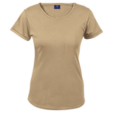 145g Ladies Barron Crew Neck T-Shirt - Barron Navy Barron |USBANDMORE