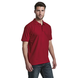 Barron 165g Basic Promo Golfer – 100% Spun Polyester Pique Knit – Knitted Rib Collar, 2-Button Placket, Reinforced Shoulder Seams | Usbandmore