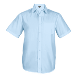 Mens Easy Care Lounge Shirt Short Sleeve- Barron|USBANDMORE