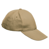 5 Panel Boost Cap Khaki – Structured Low Profile Design with Pre-Curved Peak, Velcro Closure, 100% Polyester Twill Fabric | Usbandmore