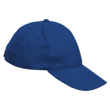 5 Panel Boost Cap Royal – Structured Low Profile Design with Pre-Curved Peak, Velcro Closure, 100% Polyester Twill Fabric | Usbandmore