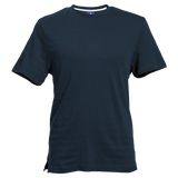 170g Pique Knit Jacquard Stripe T-Shirt |usbandmore