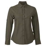 Heritage Stretch Long Sleeve Shirt Ladies - Barron|usbandmore