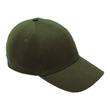 6 Panel Brushed Cotton Cap - Barron Olive Barron |usbandmore