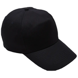 Cotton with Hard Front Cap - 5 Panel - Barron Black Barron |usbandmore