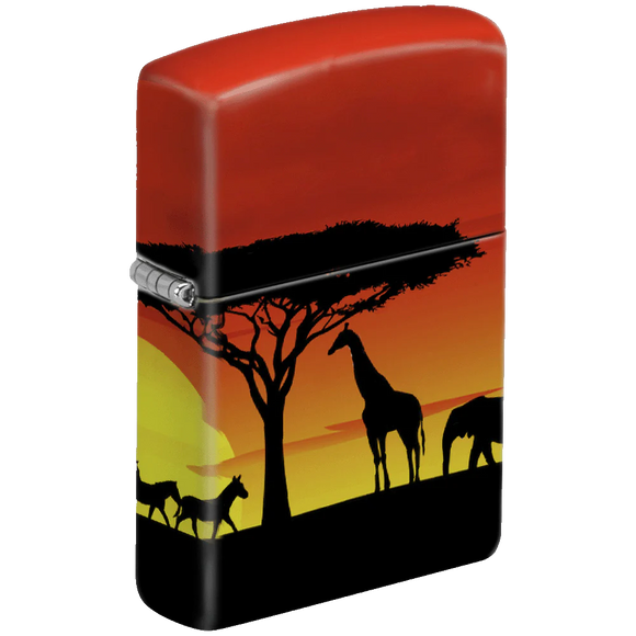 African Safari Sunset|usbandmore