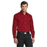 Mens Basic Poly Cotton Lounge Long Sleeve - Barron|usbandmore