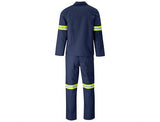 Trade Polycotton Conti Suit - Reflective Arms & Legs - Yellow Taped - USB & MORE