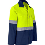 Traffic Premium Two-Tone Hi-Viz Reflective Jacket AMROD |usbandmore