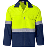 Traffic Premium Two-Tone Hi-Viz Reflective Jacket AMROD |usbandmore