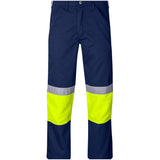Traffic Premium Two-Tone Hi-Viz Reflective Pants|usbandmore