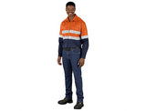Access Vented Two-Tone Reflective Work Shirt - USB & MORE