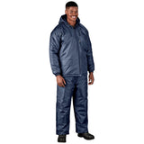 Shift Single-Lined Freezer  Rated to -5°C – 100% Polyester Oxford Shell, Quilted Pongee Lining – Hooded, Water-Resistant & Windproof, Monza Chest & Bottom Pockets, 