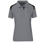 Ladies Apex Golf Shirt Grey AMROD |usbandmore