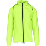 Unisex Cameroon Rain Jacket Lime AMROD |usbandmore