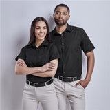 Ladies Short Sleeve Empire Shirt |usbandmore