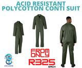 Acid Resistant Polycotton Conti Suit - USB & MORE