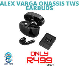 Alex Varga Onassis Tws Earbuds - USB & MORE