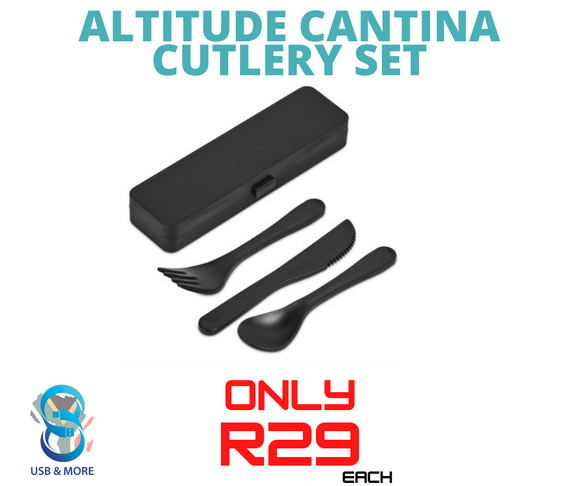 Altitude Cantina Cutlery Set - USB & MORE